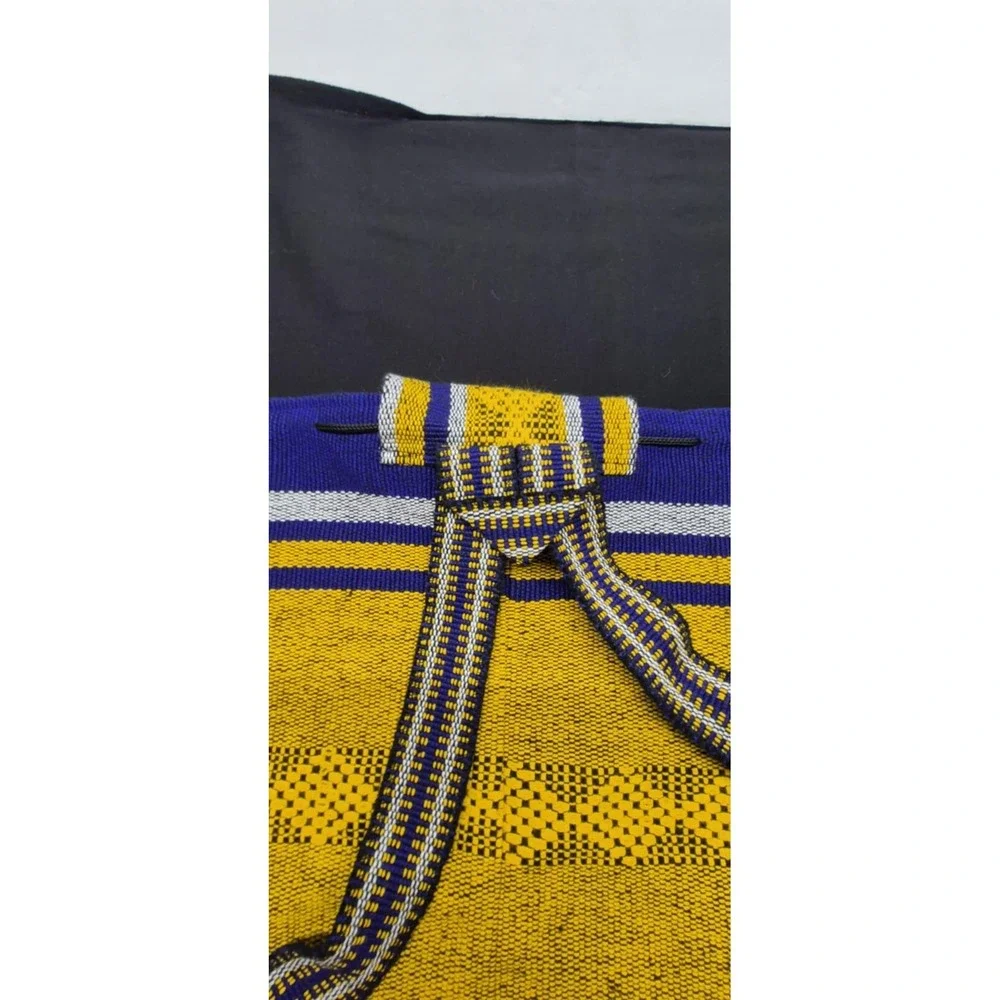 LSU‎ Tigers Women's Serape Like Handbag Purse Backpack purple/gold Logo